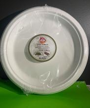 9" Round Bowl Biodegradable 25 Pc